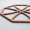 Ekena Millwork Small Haswell Decorative Fretwork Wood Wall Panels, Cherry, 11 3/8"W x 11 3/8"H x 3/8"T WALW12X12X0375HWLCH - alternate 6
